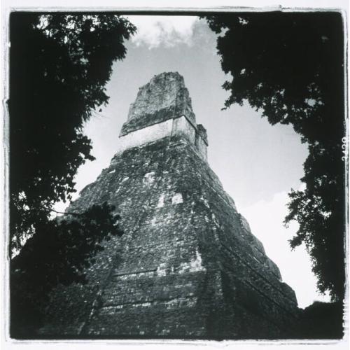 Temple from Below, Tikal, Guatemala