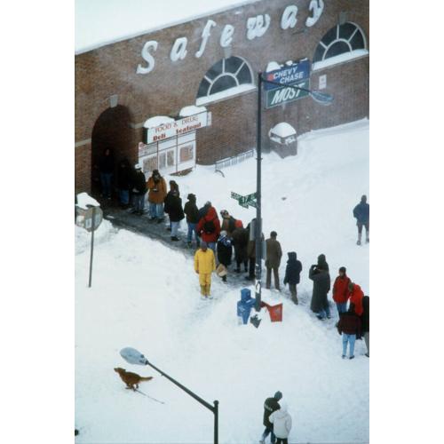 At the Safeway Blizzard of '96