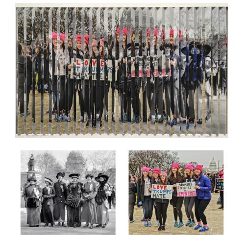 Women Marchers: 1913 & 2017