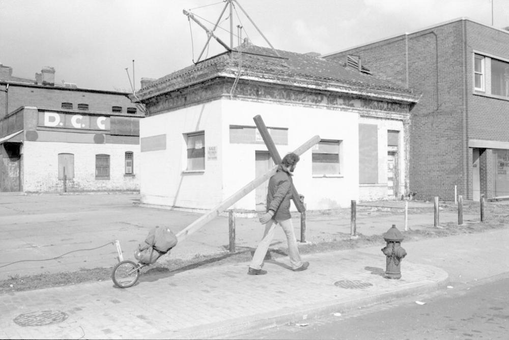 Man with a Cross, 6th and K Streets